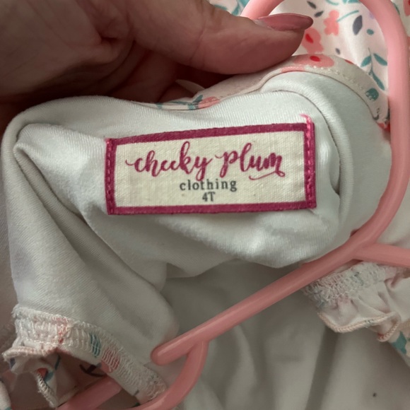 Cheeky Plum Leotard 4T - Picture 4 of 4